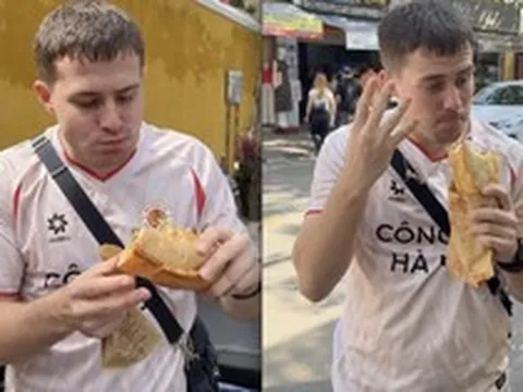 Không ngờ tới điều mà khách Tây này làm với bánh mì Việt