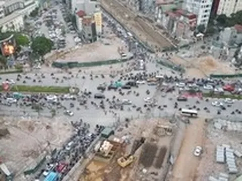 Tổ chức lại giao thông trên đường La Thành phục vụ thi công đường Vành đai 1