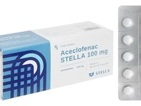 Khẩn: Bộ Y tế thu hồi toàn quốc giảm đau xương khớp Aceclofenac STELLA