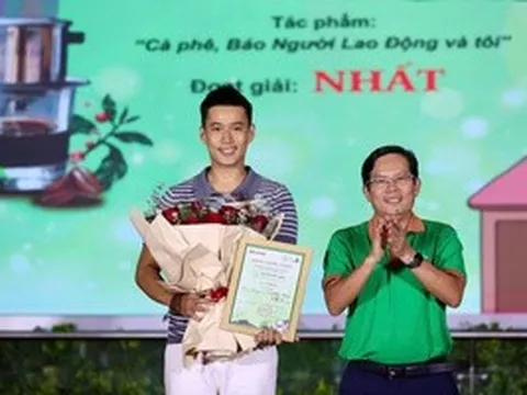 Báo Người Lao Động trao giải cuộc thi viết về cà phê - trà Việt 2026