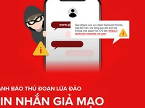 Techcombank cảnh báo