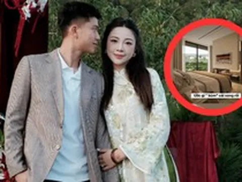 Tuyển thủ Phan Văn Đức và bà xã hotgirl Nghệ An xây biệt thự bề thế, nhìn thiết kế đủ thấy độ sang chảnh, chi phí "khủng"