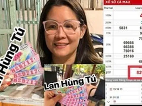 Chiều 8-4, đại lý tìm 4 vé trúng giải độc đắc xổ số miền Nam đang “đi lạc”