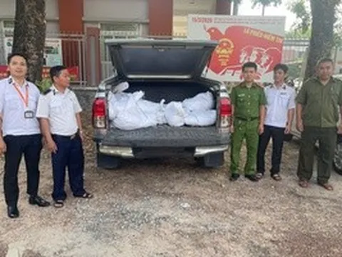 Bất ngờ khi mở các bao tải trên chiếc xe bán tải đang lưu thông trên địa bàn TPHCM