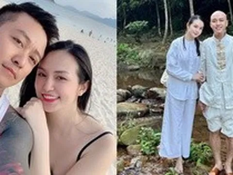 Bà xã 9X của Tuấn Hưng: "Giờ không chỉ là vợ chồng, còn là bạn đồng tu"