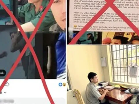 Xử phạt người phụ nữ đăng tin tân binh bị đánh trong phòng ngủ