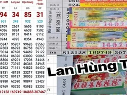 Chiều 12-4, xổ số miền Nam tìm ra nơi trúng 3 giải độc đắc