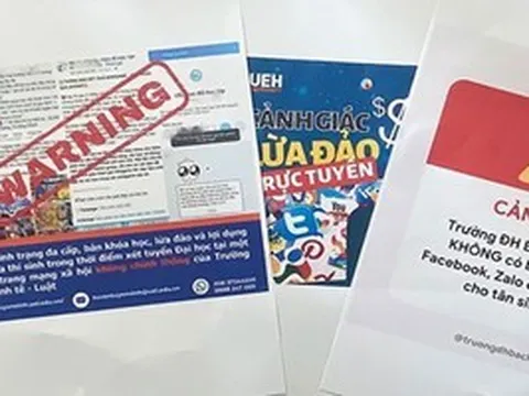 Công an cảnh báo thủ đoạn lừa đảo mùa thi