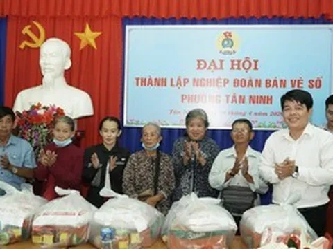 Thành lập nghiệp đoàn bán vé số dạo ở Tây Ninh