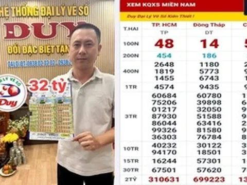 Lộ diện 7 người trúng độc đắc xổ số miền Nam khi mua vé online ngày 13-4
