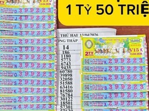 Sáng 14-4, lộ diện nhiều người ở TPHCM và các tỉnh trúng thưởng xổ số miền Nam