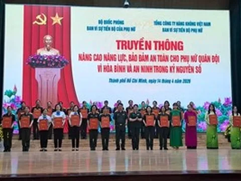 Nâng cao năng lực, bảo đảm an toàn cho phụ nữ Quân đội trong kỷ nguyên số