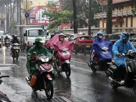 Dự báo thời tiết hôm nay, 15-4, ở TPHCM và Nam Bộ: Xuất hiện mưa rào