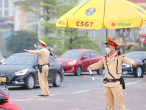 Hà Nội phân luồng giao thông phục vụ nhu cầu đi lại trong dịp 30/4 và 1/5