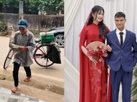 Xúc động clip người cha nhặt rác đạp xe đi mời đám cưới con gái, nhận điều bất ngờ trong ngày vui