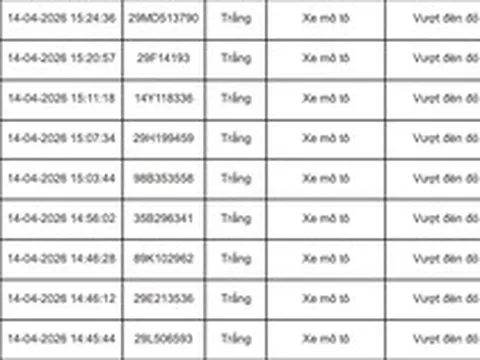 252 chủ xe máy, ô tô mang biển kiểm soát sau nhanh chóng nộp phạt nguội theo Nghị định 168