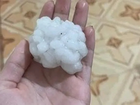 Đá từ mưa đá có lấy về dùng được không? Nhiều người đang hiểu nhầm