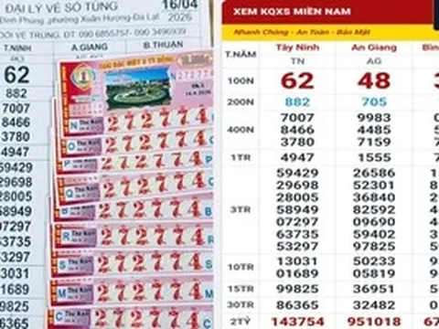 Sáng 17-4, tìm ra nơi trúng 3 giải độc đắc xổ số miền Nam