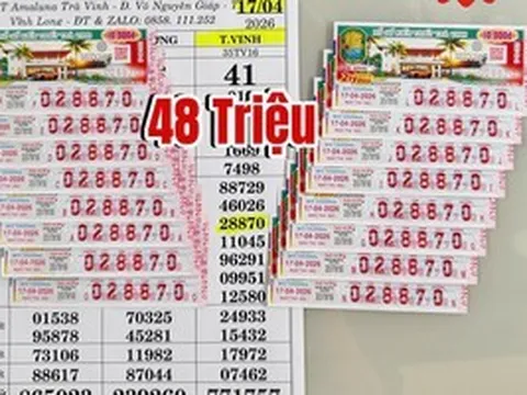 Chiều 17-4, lộ diện nhiều người trúng xổ số miền Nam