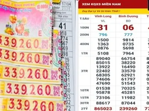 Sáng 18-4, nhiều người ở TPHCM và An Giang trúng thưởng xổ số miền Nam