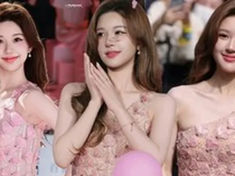 Triệu Lộ Tư mặc váy của NTK Việt, nhan sắc đẹp lên thấy rõ