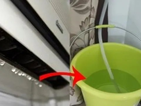 Nước chảy từ điều hòa có dùng lại được không? Nhà sản xuất đưa câu trả lời