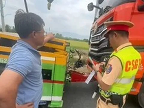 Xe tải dính hàng loạt lỗi trên cao tốc, tài xế và chủ xe bị phạt hơn 100 triệu đồng