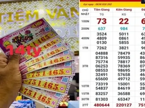 Sáng 20-4, tìm ra nơi trúng 2 giải độc đắc xổ số miền Nam