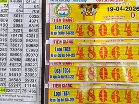 Chiều 20-4, nhiều khách hàng trúng 2 giải độc đắc xổ số miền Nam