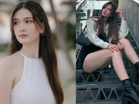 Mê mẩn nhan sắc ngọt ngào của em gái thủ môn Lâm Tây, chân dài nuột nà, vừa debut làm người mẫu đã gây sốt