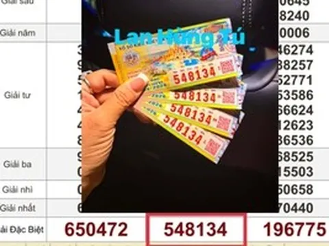 Chiều 22-4, xuất hiện nhiều người trúng xổ số miền Nam