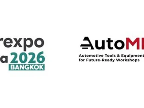 Hơn 7.000 chuyên gia trong ngành sẽ hội tụ tại Bangkok để tham dự TyreXpo Asia và AutoMROtive 2026