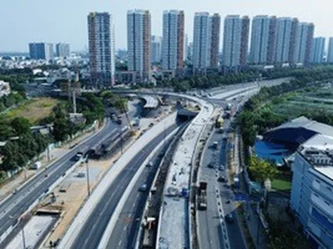 Hạng mục lớn thứ 4 nút giao An Phú về đích dịp 30-4