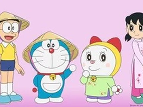 Doraemon ra mắt tập phim đặc biệt về Việt Nam, Shizuka diện áo dài cực xinh khiến fan đổ gục
