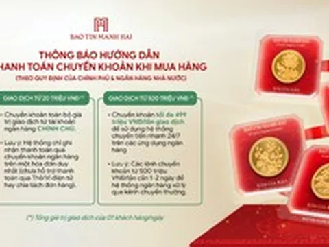Ai sắp mua vàng ở Bảo Tín Mạnh Hải chú ý