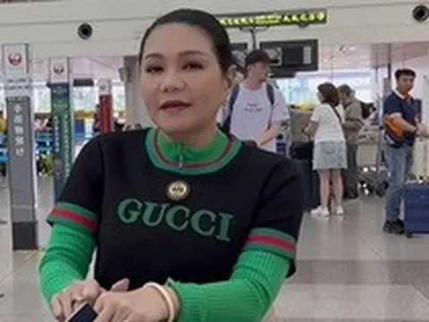 Nữ NSƯT xách vali bay về Mỹ, hứa 1 việc