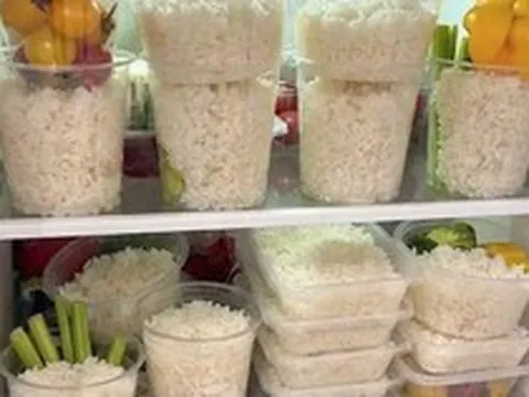 "Trend" nấu cơm để tủ lạnh ăn dần: Có tốt như lời đồn?