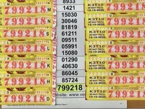 LẰN RANH: Vé số ảo, trắng tay thật