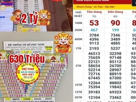 Xổ số miền Nam: Sáng 27-4, giải độc đắc xuất hiện ở TPHCM, Vĩnh Long và An Giang