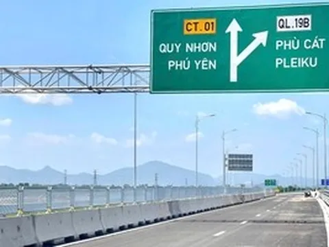 Từ trưa 29-4, thông xe cao tốc Quảng Ngãi – hầm Cù Mông phục vụ lễ 30-4