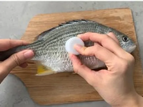 Mẹo đánh vảy cá: Không cần dao hay đồ bào, chỉ dùng 1 "phế liệu" nhỏ là đã sạch sẽ, không lo đứt tay, vảy cá không văng tung tóe