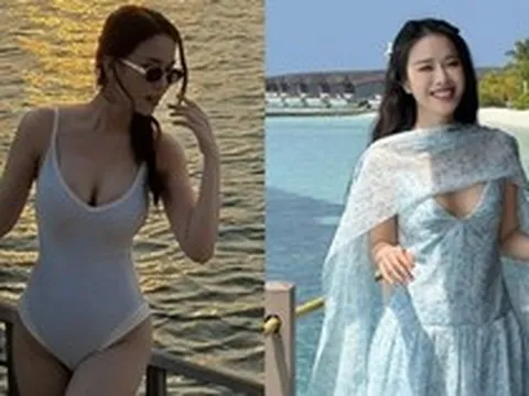 MC VTV xinh như Hoa hậu thế nào sau khi làm mẹ 2 con