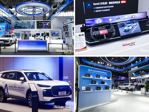 ThunderSoft ra mắt AquaDrive AIOS 2.1, dẫn đầu xu hướng chuyển đổi ngành từ SDV sang các phương tiện được định hình bởi AI (AIDV)