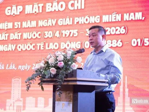 Chủ tịch UBND tỉnh Đắk Lắk: Cam kết tạo mọi điều kiện cho báo chí tác nghiệp vì môi trường thông tin minh bạch, tin cậy