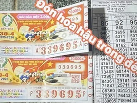 Sáng 29-4, xuất hiện nhiều người trúng xổ số miền Nam