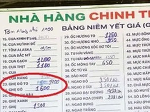 Công an thông tin về vụ việc hóa đơn bữa ăn gần 18 triệu đồng ở Sầm Sơn