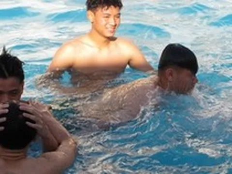 Khoảnh khắc đáng yêu của U17 Việt Nam