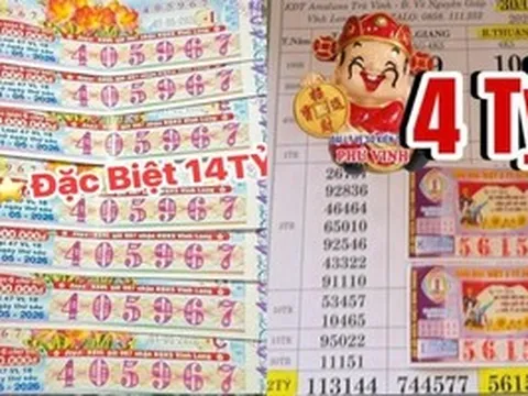 Trúng độc đắc xổ số miền Nam, nhiều người ở TPHCM, Vĩnh Long, Đồng Tháp nhận ngay tiền mặt