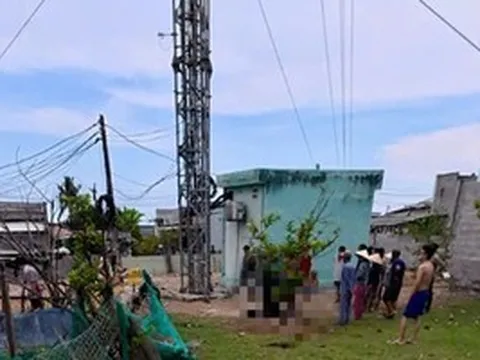Phát hiện thi thể dưới chân trạm BTS, nghi rơi từ cột ăng ten