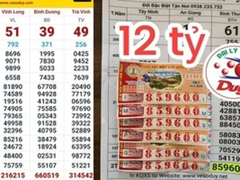 Xổ số miền Nam: “Ôm” vé ế, 2 vợ chồng bán vé số dạo trúng độc đắc